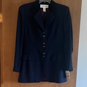 Vintage NWT Jones new york Navy button Blazer